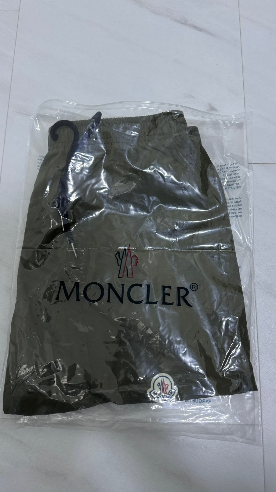 Moncler swimshort, Kleding | Heren, Badmode en Zwemkleding, Ophalen of Verzenden, Groen