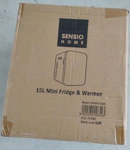 Nieuwe SENSIO HOME 15L Mini Koelkast & Warmer, Ophalen, Nieuw