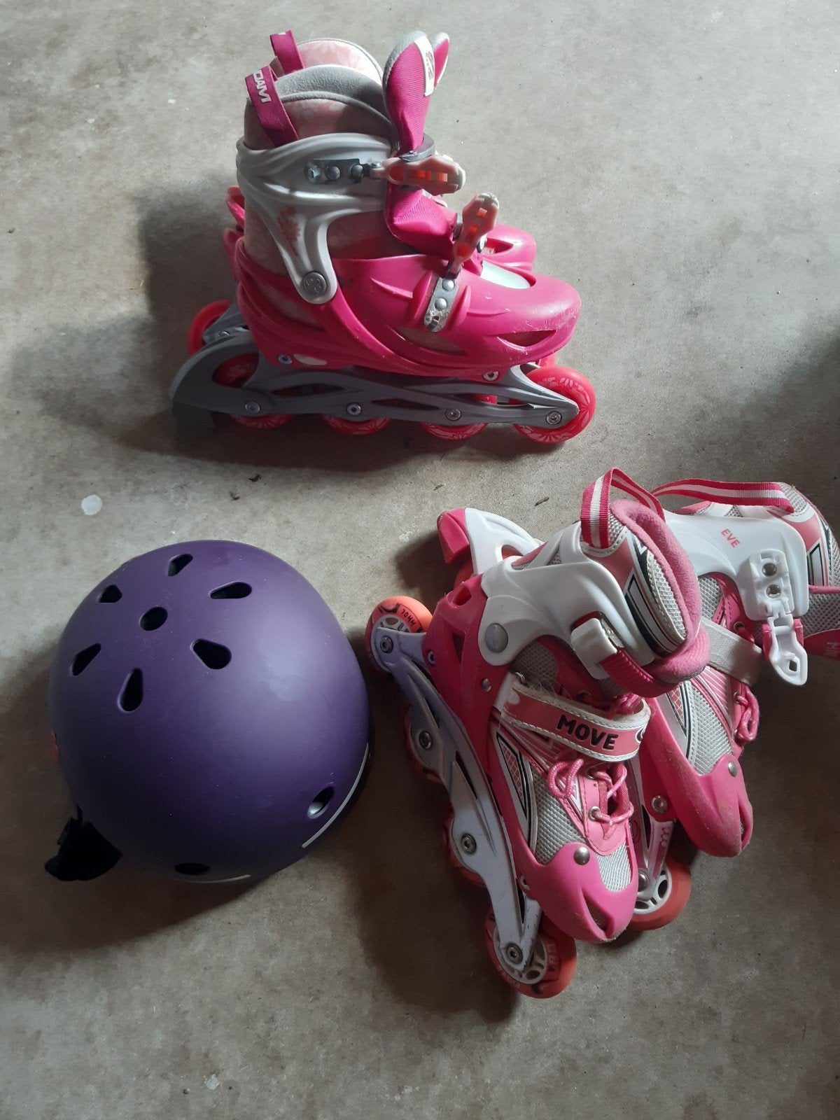skeelers, Kinderen en Baby's, Speelgoed | Buiten | Rolschaatsen, Ophalen, Verstelbaar, Gebruikt, Kinderen