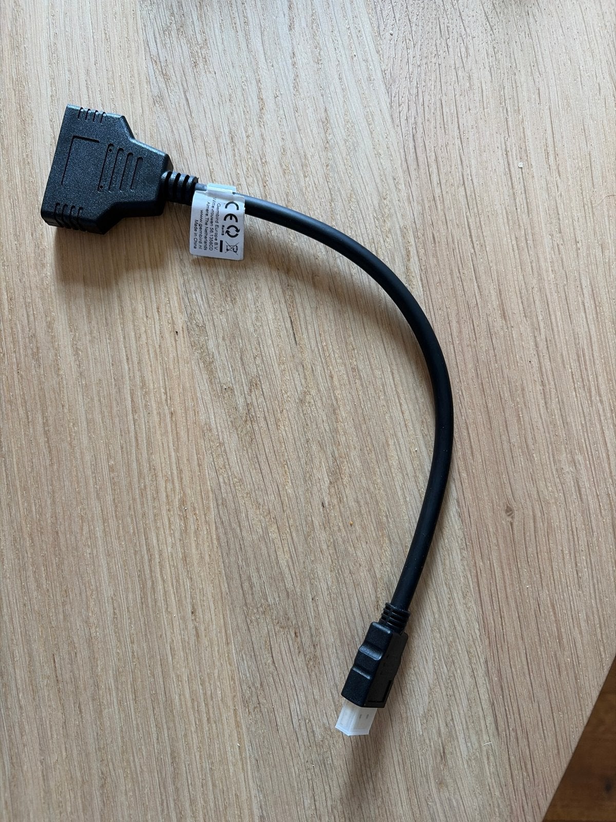 Nieuwe HDMI splitter - 1 ingang naar 2 uitgangen, Ophalen of Verzenden, Nieuw, Minder dan 2 meter, Overige kabels