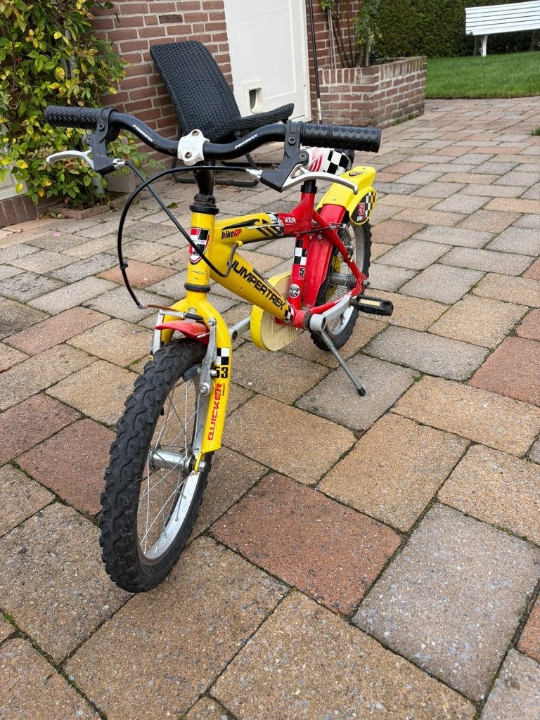 Kinderfiets, Fietsen en Brommers, Gebruikt, Velgrem, Handrem, 16 inch