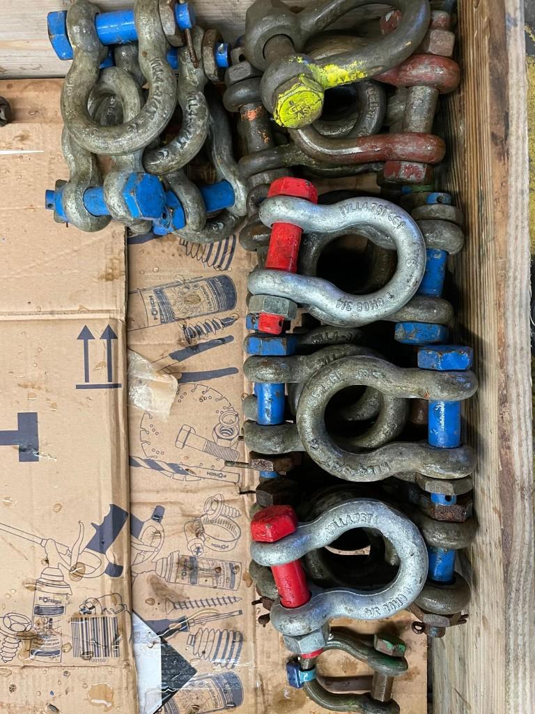 Harpsluiting/shackle 4,75 ton, Ophalen of Verzenden, Gebruikt, Handmatig