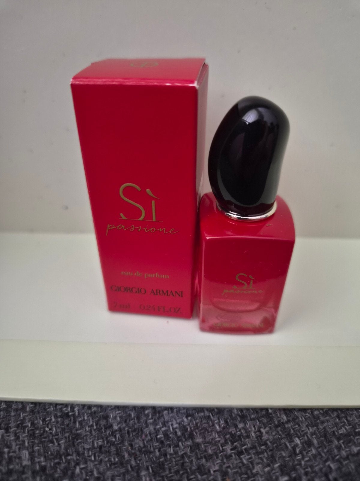 Armani si passione eau de parfum miniatuur 7ml, Ophalen of Verzenden, Nieuw