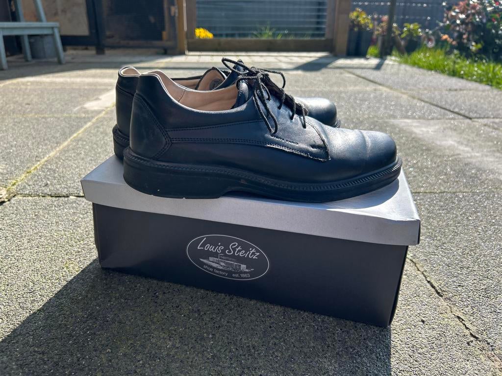 Nette schoenen Louis Steitz, Kleding | Heren, Schoenen, Zwart, Ophalen of Verzenden, Zo goed als nieuw, Veterschoenen