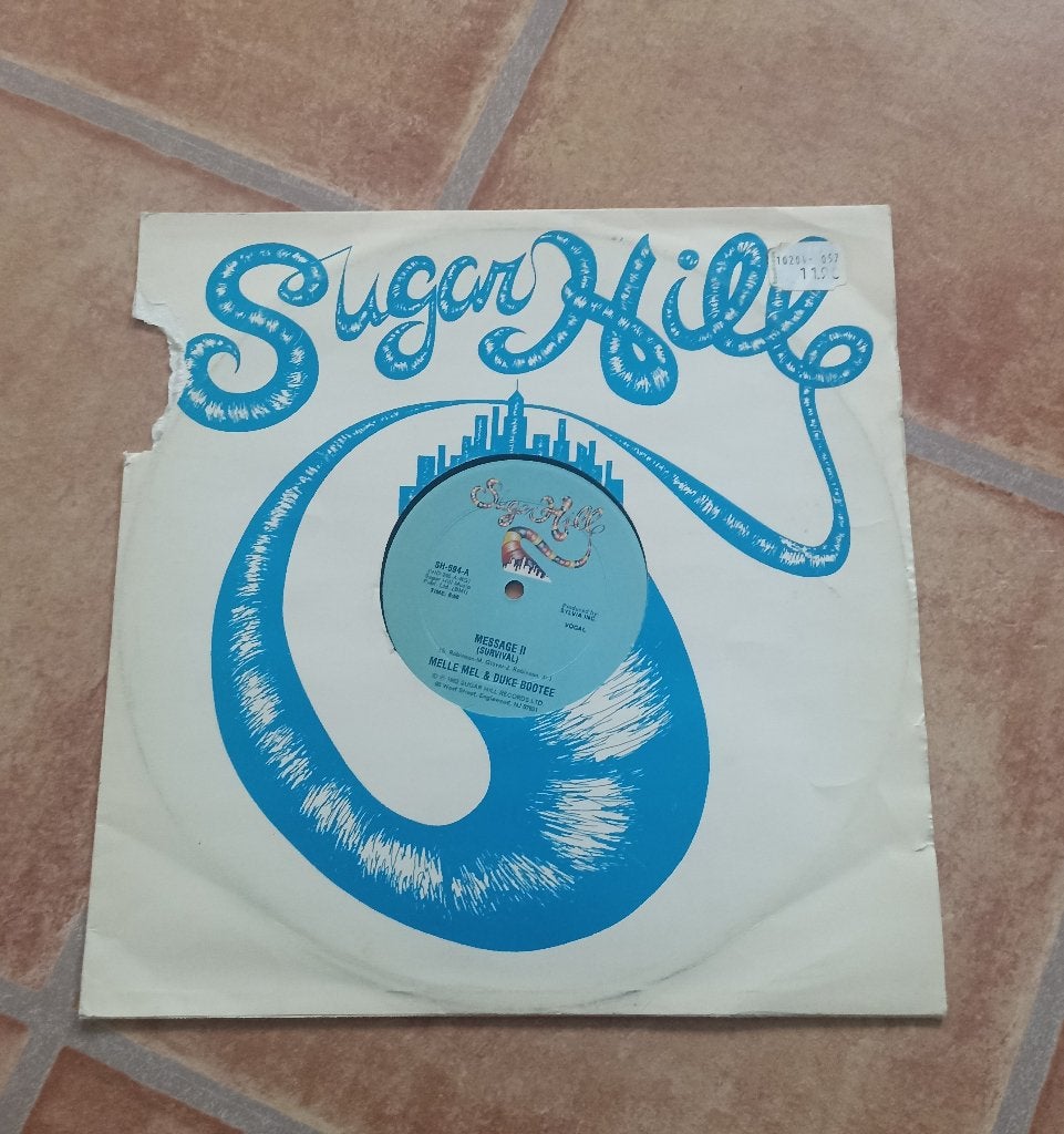 12'' Grandmaster Melle Mel & Duke Bootee - The Message II, Ophalen of Verzenden, Gebruikt, 12 inch
