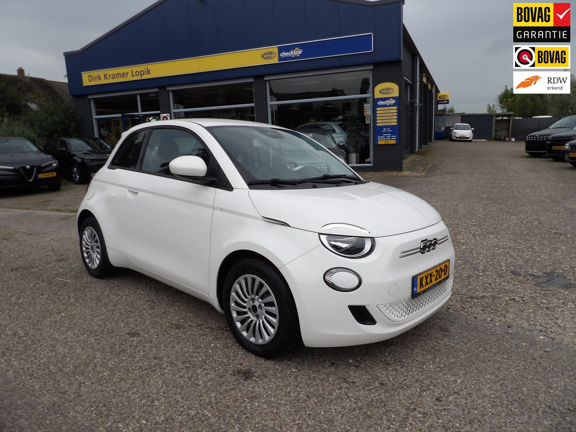 Fiat 500 Urban 42 kWh / Rijklaarprijs / Soh 93,7%, Auto's, 12 maanden, Stof, Gebruikt, 4 stoelen