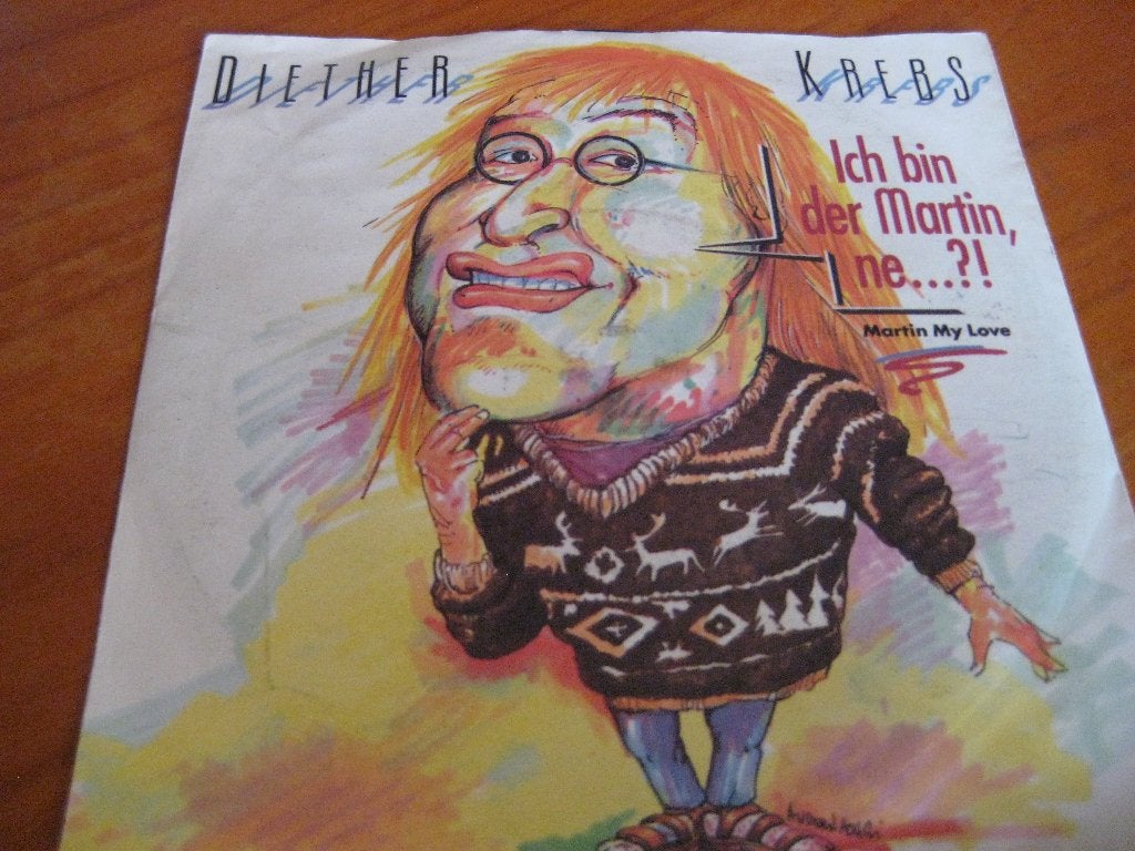 Diether Krebs: Ich bin der Martin, ne....?, Ophalen of Verzenden, Zo goed als nieuw, Nederlandstalig, Single