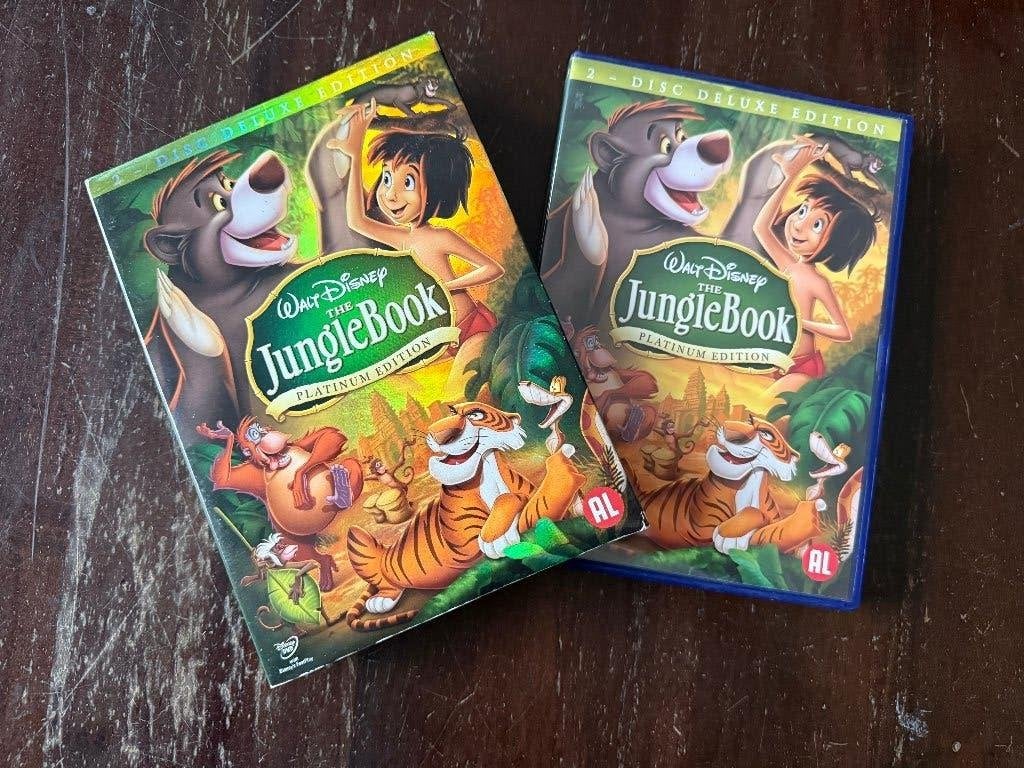 Walt Disney The Jungle Book ( 2 DVD Box ) ( Jungle Boek ), Europees, Bonusmateriaal, Tekenfilm, Alle leeftijden