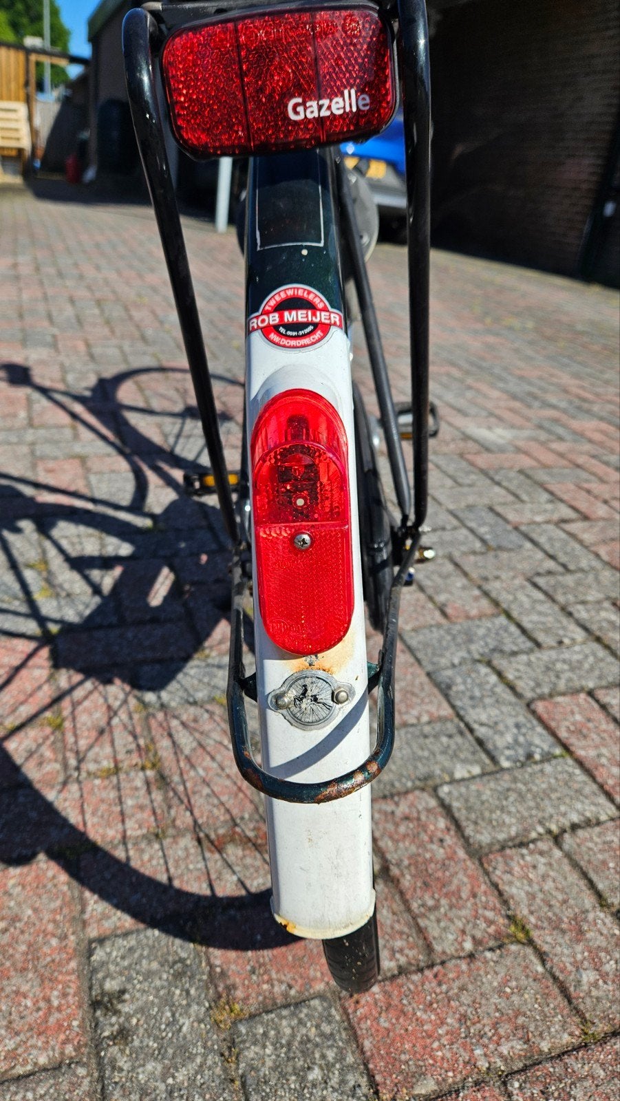 Nette Gazelle fiets 28 inch, 7 versnellingen, framemaat 54, Ophalen, Versnellingen, Gazelle, 53 tot 56 cm