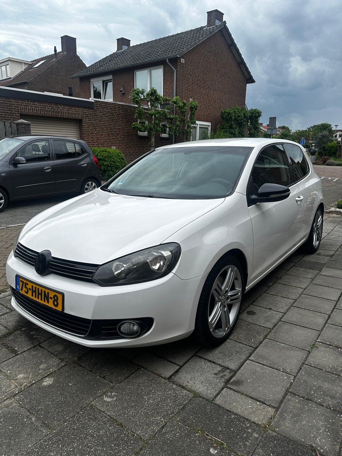 Volkswagen Golf 1.4 TSI 118KW 2009 Wit, Auto's, Zwart, 4 cilinders, Alcantara, Wit