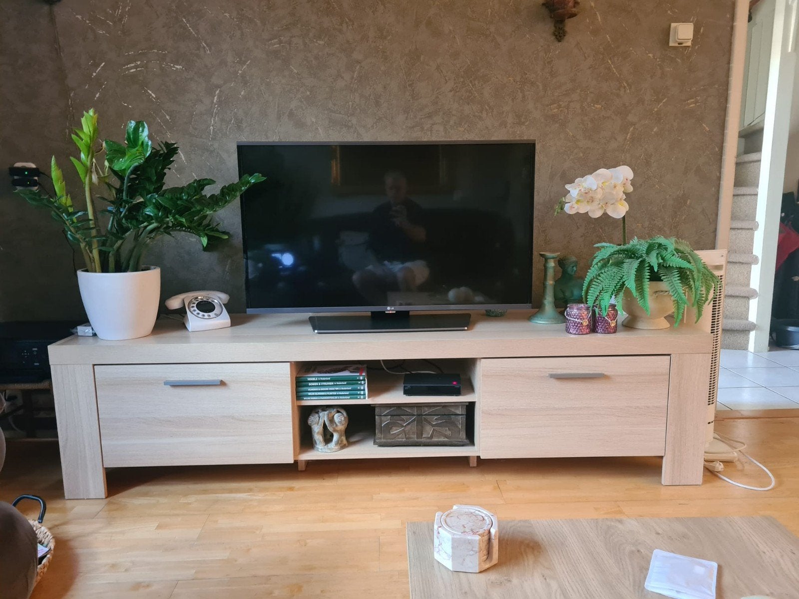 Tv meubel, Ophalen, Zo goed als nieuw, 25 tot 50 cm, Minder dan 100 cm