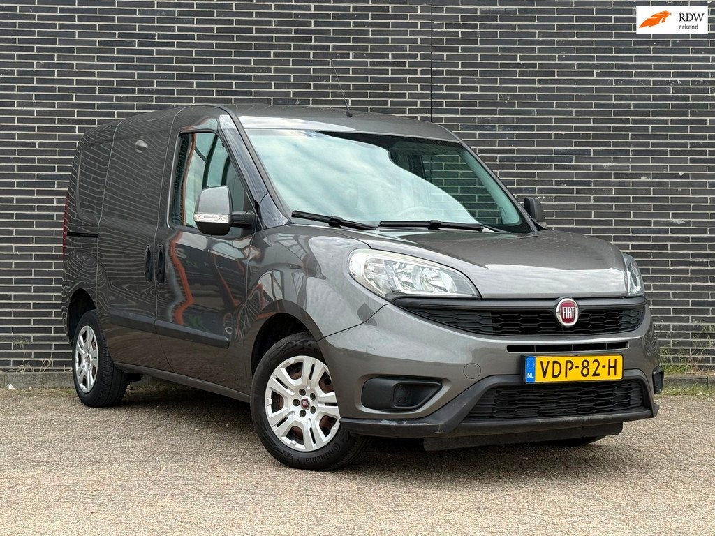 Fiat Doblò Cargo 1.3 MJ L1H1 Airco, Nieuwe Apk!, Auto's, Voorwielaandrijving, Euro 5, Gebruikt, 4 cilinders