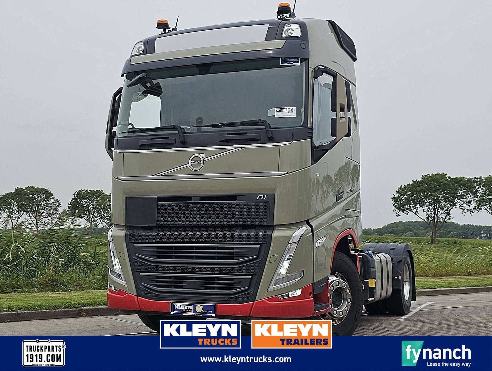 VOLVO FH 460 kipphydraulik, Automaat, Euro 6, Overige kleuren, Leder