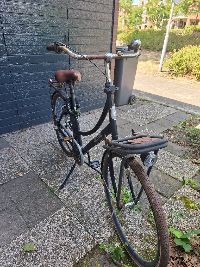Dutch flavor transport fiets dames, Terugtraprem, Gebruikt, 50 tot 53 cm, Ophalen