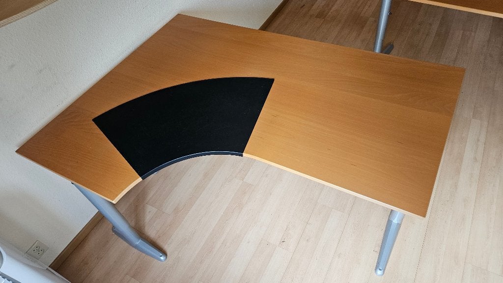 Ikea Galant hoekbureau, Ophalen, 160 cm, Gebruikt, Scandinavisch
