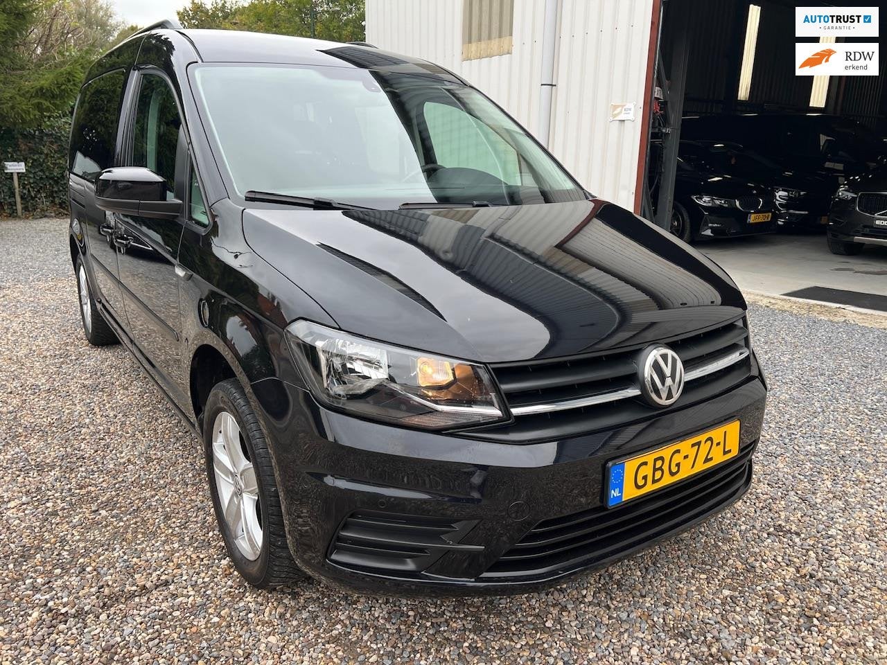 Volkswagen CADDY MAXI 1.0 TSI LPG 4xNew BANDEN.NEW-APK!, Voorwielaandrijving, Gebruikt, Zwart, 102 pk