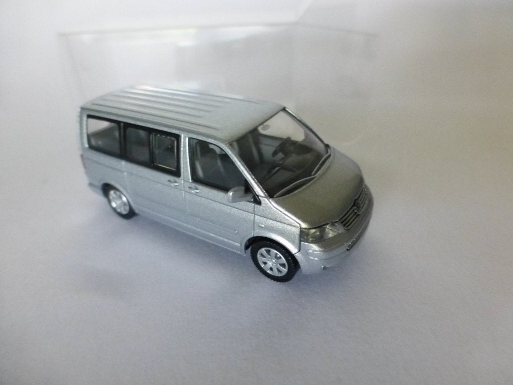 Wiking VW T5 Multivan zilvergrijs, Ophalen of Verzenden, Zo goed als nieuw, Bus of Vrachtwagen, Wiking