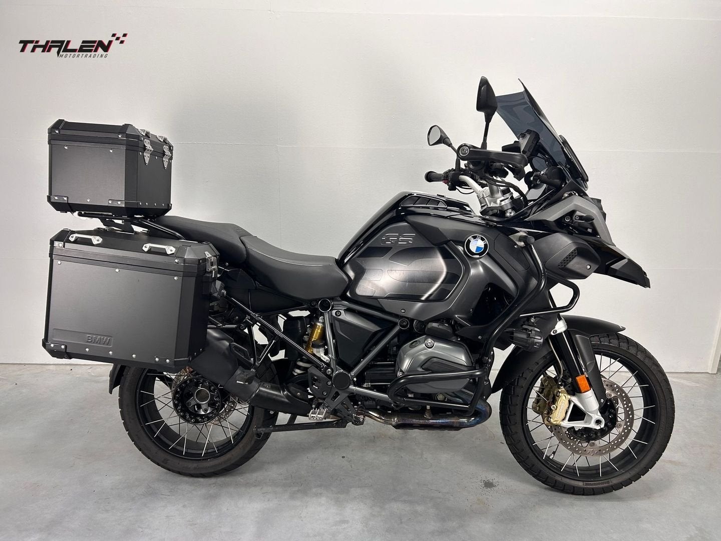 BMW R 1200 GS ADVENTURE Triple Black Kesstech \'17  km31700, Motoren, 2 cilinders, Motorrijbewijs A, Bedrijf, Meer dan 35 kW
