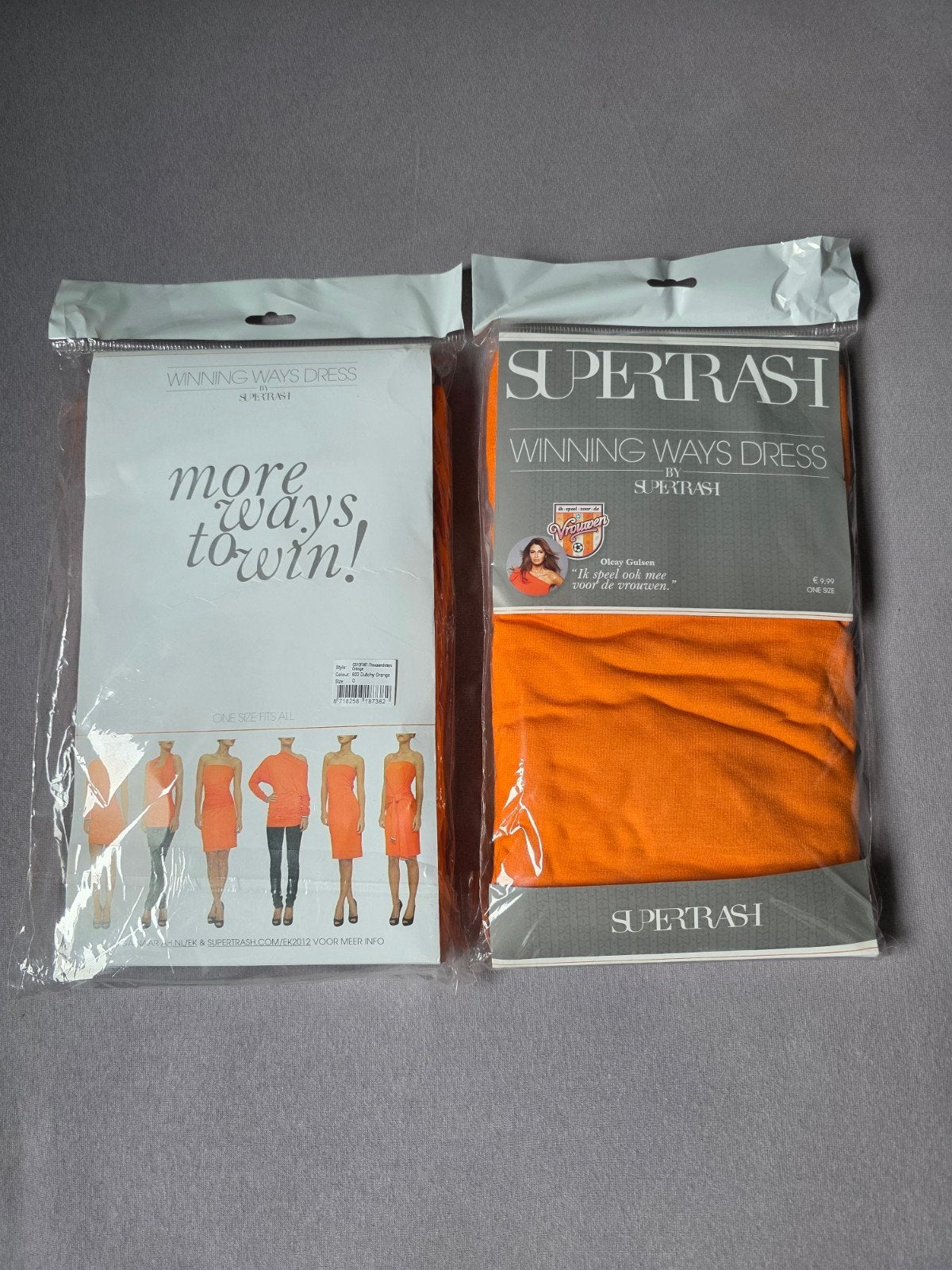 Nieuw: supertrash oranje wk jurkje. Past iedereen, Kleding | Dames, Jurken, Ophalen of Verzenden, Nieuw, Oranje, Boven de knie