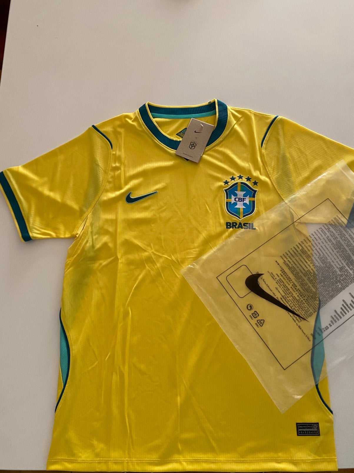 Brazil 26/26 shirt dize M, Verzenden, Zo goed als nieuw, Shirt