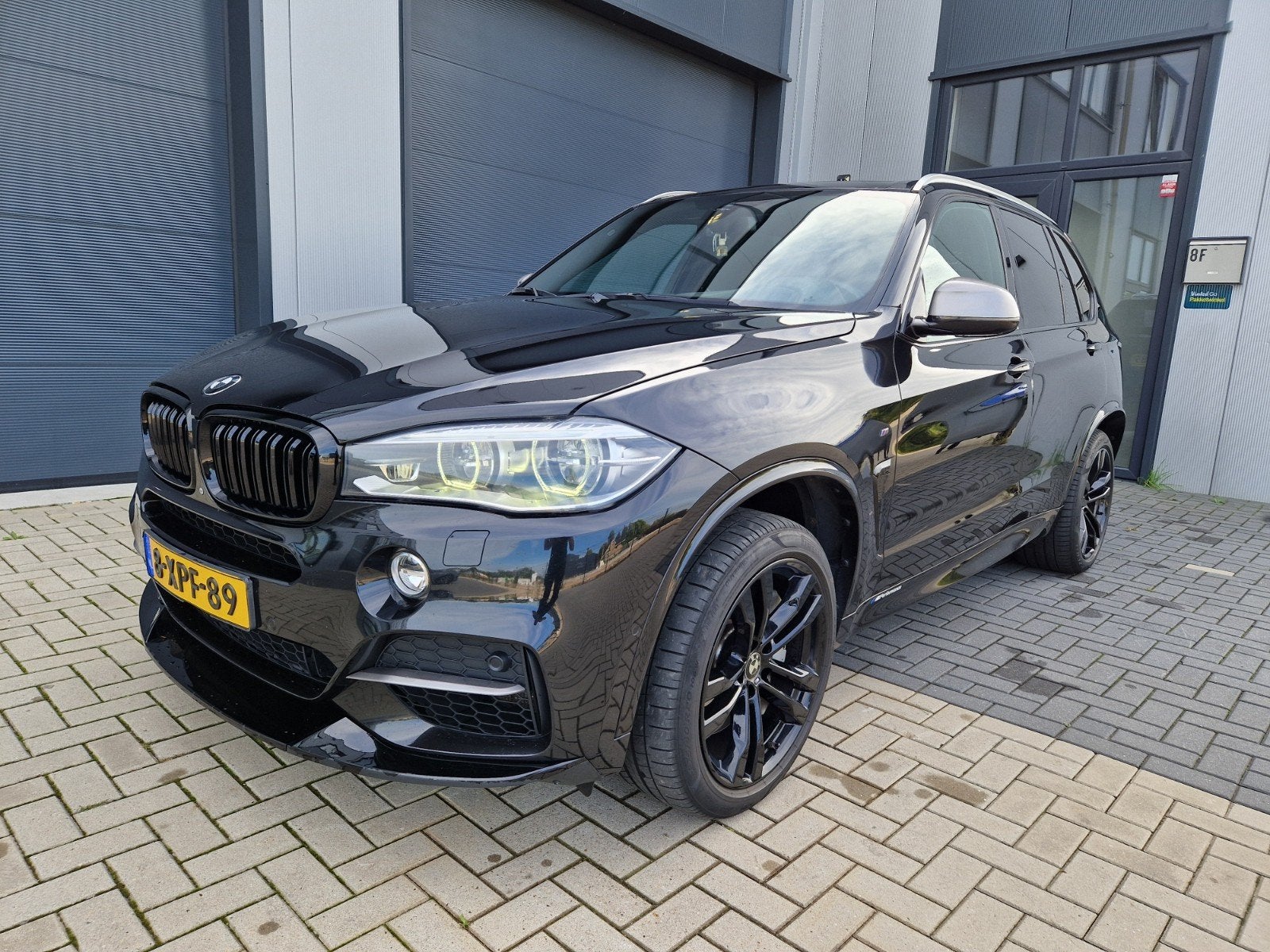 BMW X5 3.0 D M50d Xdrive Zwart Head-Up Display Pano Harmon, Auto's, 15 km/l, 2165 kg, 2993 cc, Zwart