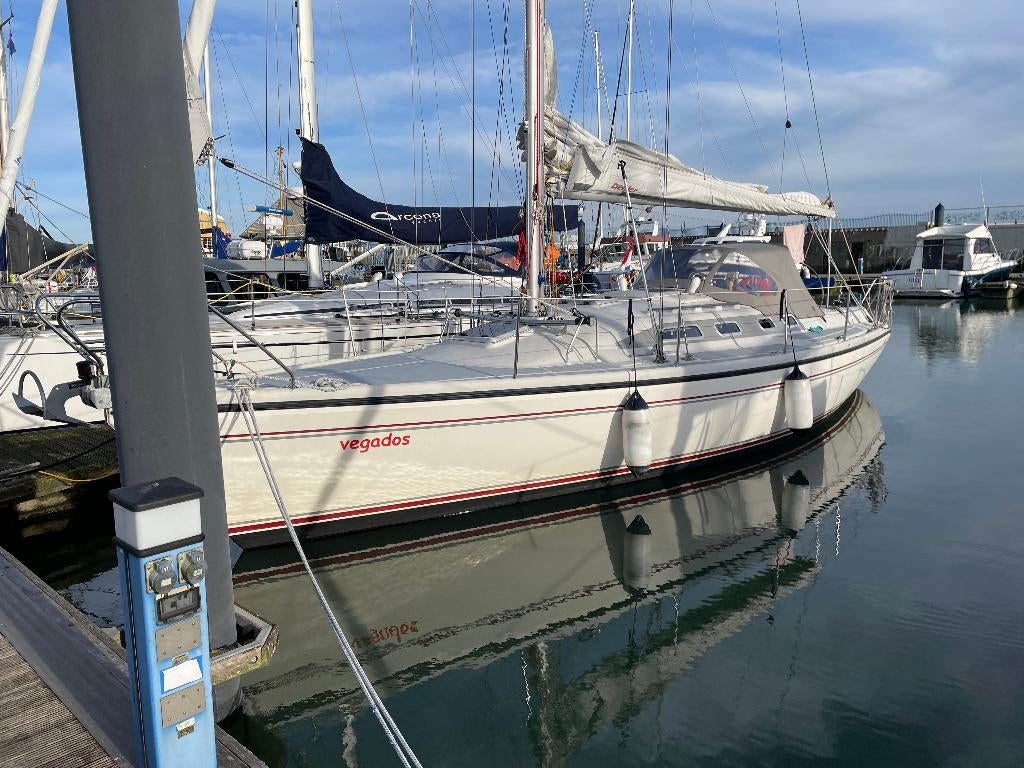 Dehler 36 CWS, Watersport en Boten, Kajuitzeilboten en Zeiljachten, Ophalen, Gebruikt, Polyester, Diesel