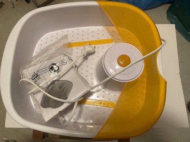 Medisana, voetbubbelbad met massage, nieuw in doos, Witgoed en Apparatuur, Persoonlijke-verzorgingsapparatuur, Ophalen, Nieuw