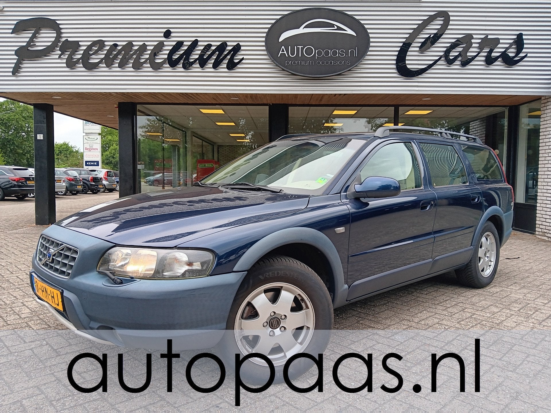 Volvo V70 Cross Country 2.4 T Ocean Race ZEER MOOI en Goed., Auto's, Automaat, Beige, Blauw, Stationwagon