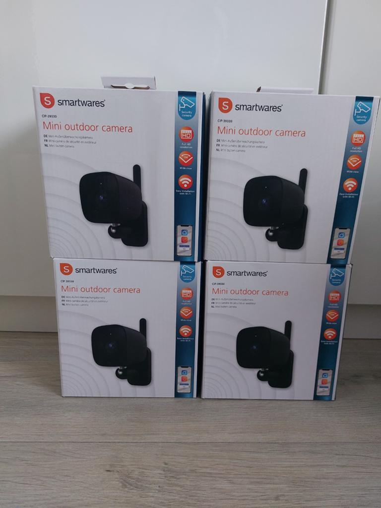 Smartwares Mini Outdoor Camera - Full HD Beveiligingscamera, Ophalen, Nieuw, Buitencamera