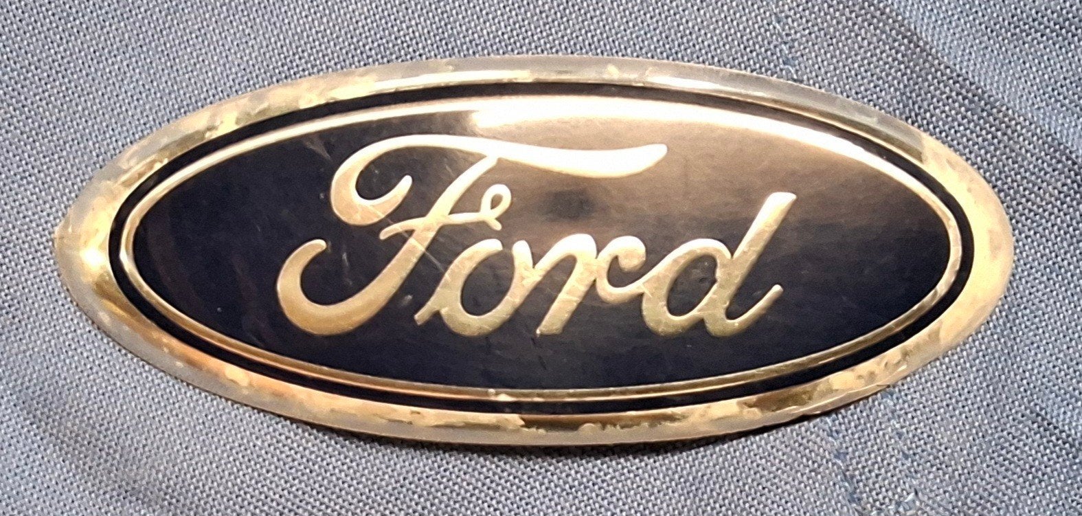 Ford Embleem Aluminium - Origineel Onderdeel, Ophalen of Verzenden, Gebruikt, Ford