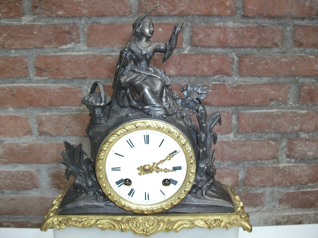 Antieke Pendule van Japy Frérés ( 1806), 220 jaar oud !, Antiek en Kunst, Ophalen of Verzenden