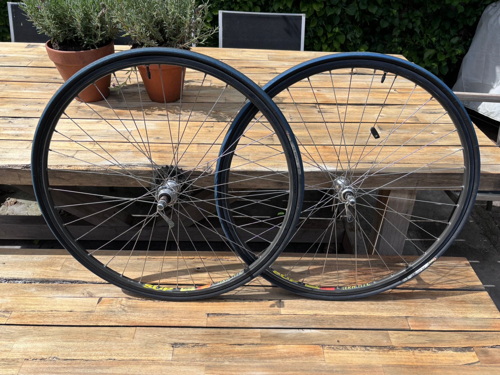 Mavic SUP Ceramic, Fietsen en Brommers, Fietsonderdelen, Ophalen of Verzenden, Gebruikt, Racefiets, Wiel