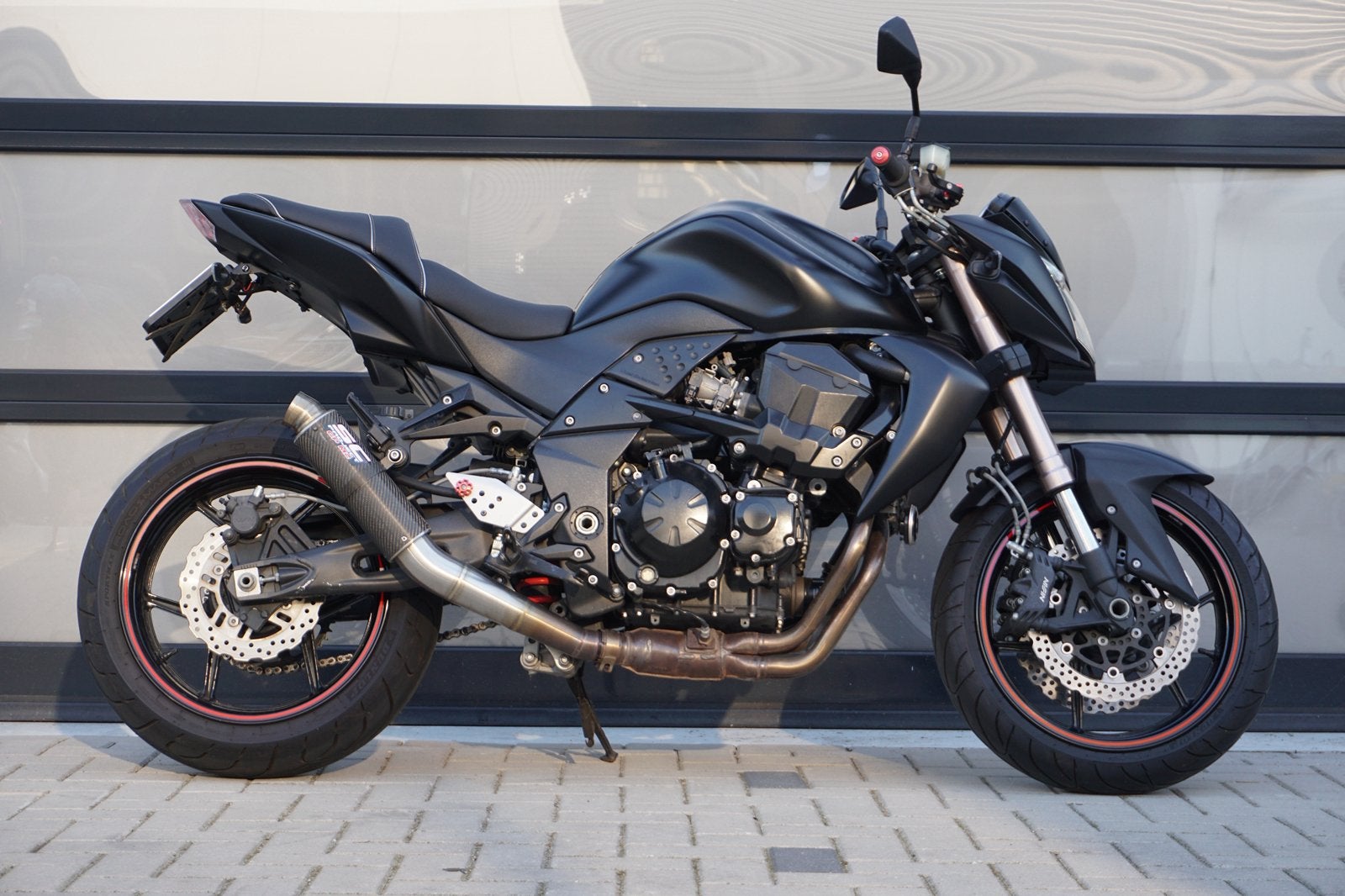 Kawasaki Z750R ABS 106pk/ SC Project Uitlaat / Black Edition, Motoren, Motoren | Yamaha, Occasion, 4 cilinders, Motorrijbewijs A