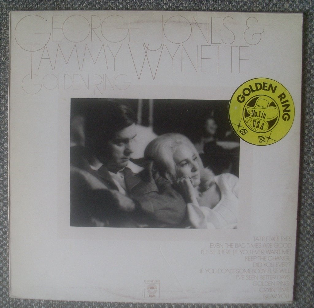 George Jones & Tammy Wynette - Golden Ring (LP), LP, Gebruikt, Ophalen of Verzenden, 12 inch