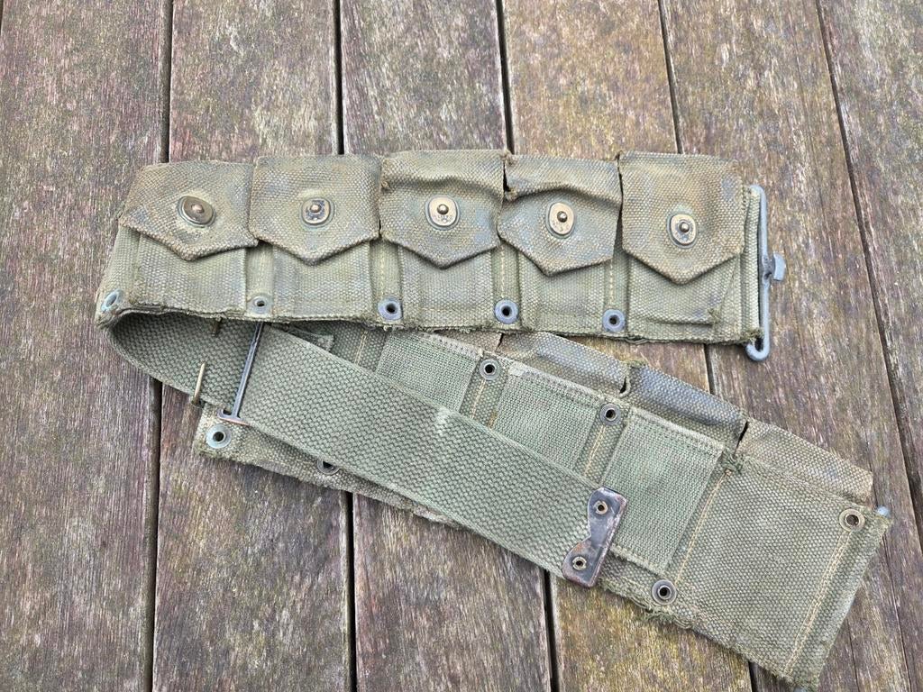 Originele WW2 US Army m1 garand belt, Verzamelen, Ophalen of Verzenden, Amerika