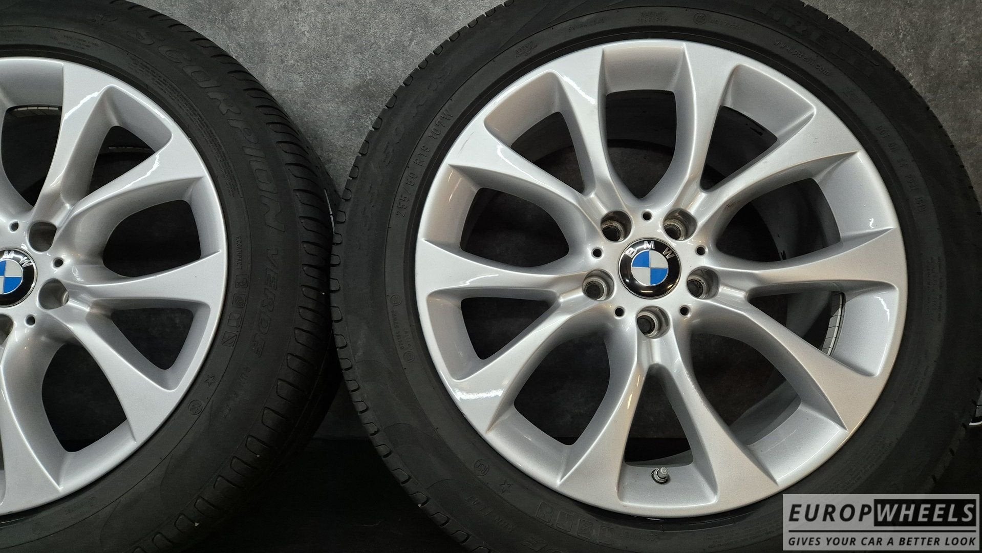 19 inch BMW X5 X6 F15 F16 velgen Zomerbanden Styling 450, 19 inch, Gebruikt, 255 mm, -