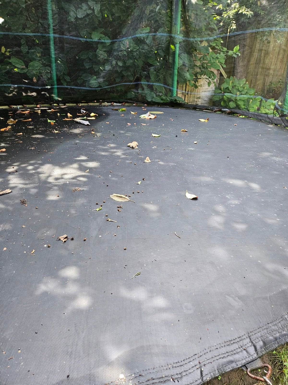 Gratis trampoline met veiligheidsnet, Ophalen, Gebruikt