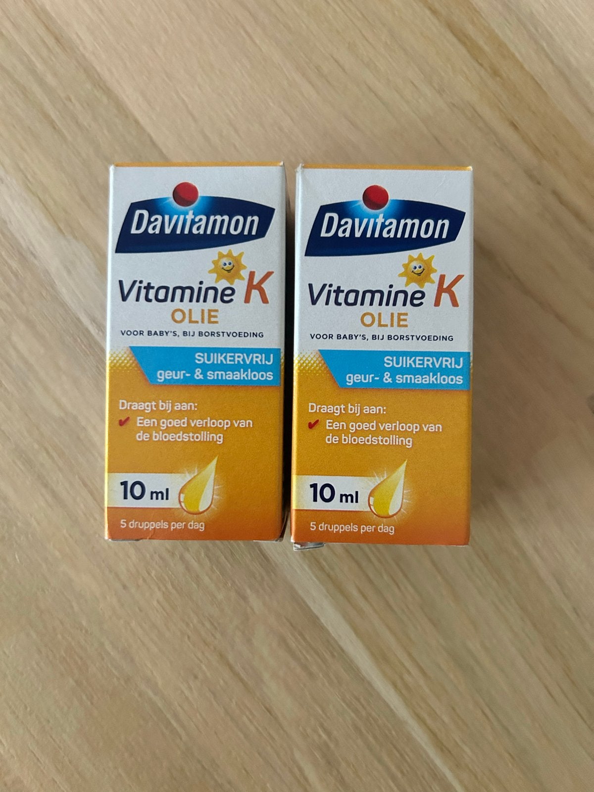 Davitamon Vitamine K Olie voor baby's (2x 10ml), Ophalen, Nieuw, Overige typen, Overige merken