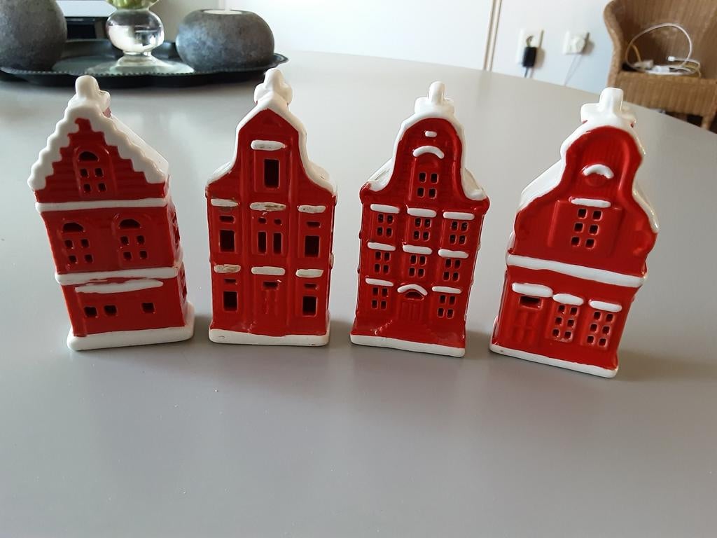 Kersthuisjes, Diversen, Kerst, Ophalen of Verzenden