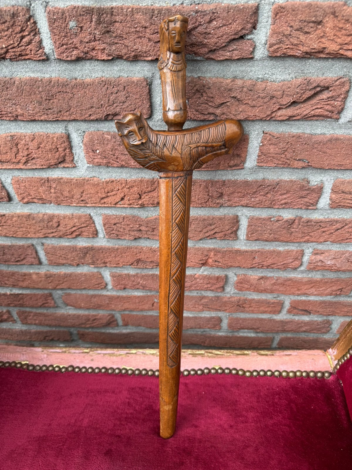 mooie oude kris/ keris, stokoude kling, Antiek en Kunst, Ophalen of Verzenden