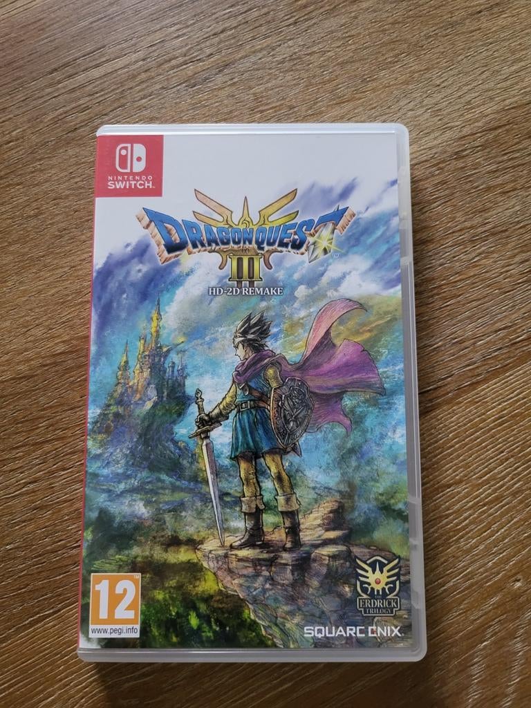 Dragon Quest III HD-2D Remake - Nintendo Switch, Ophalen of Verzenden, Zo goed als nieuw, Met games