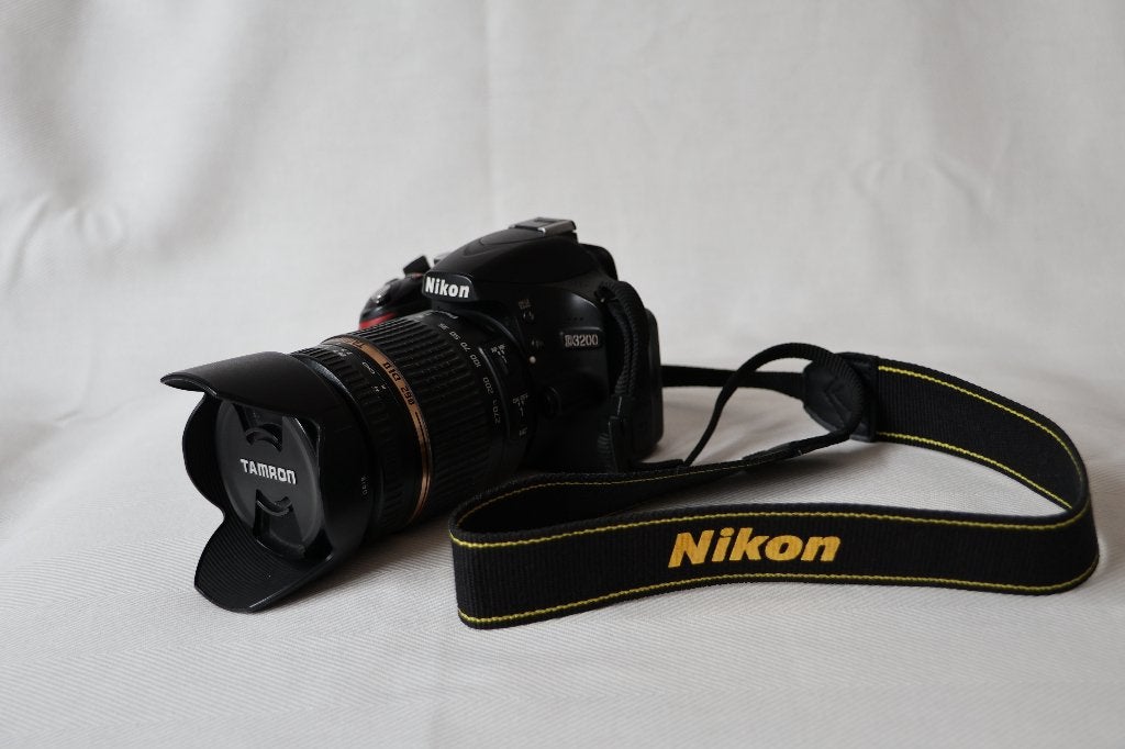 Nikon D3200 met lens, Ophalen, Gebruikt, Spiegelreflex, 4 t/m 7 keer