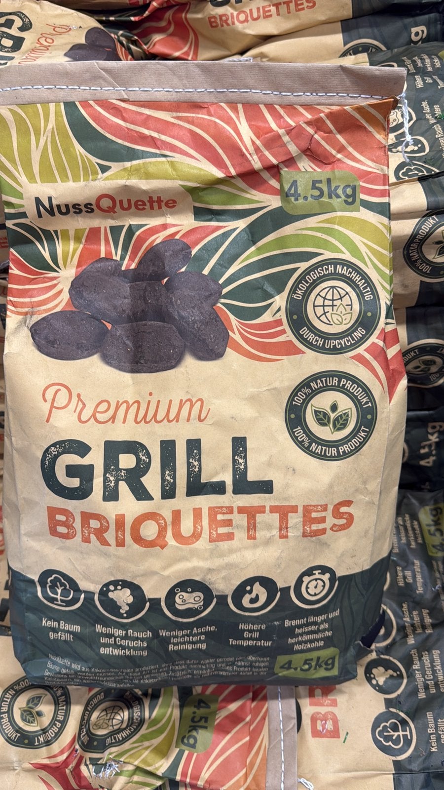 GROTE PARTIJ BBQ BRIKKETEN TRUCK, Ophalen of Verzenden, Nieuw