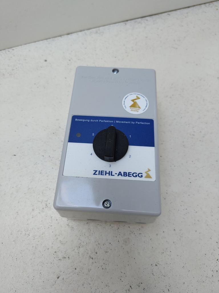 ZIEHL-ABEGG R-E-1.5G Ventilatorregelaar 1~230V NIEUW, Ophalen of Verzenden, Nieuw, Ventilator