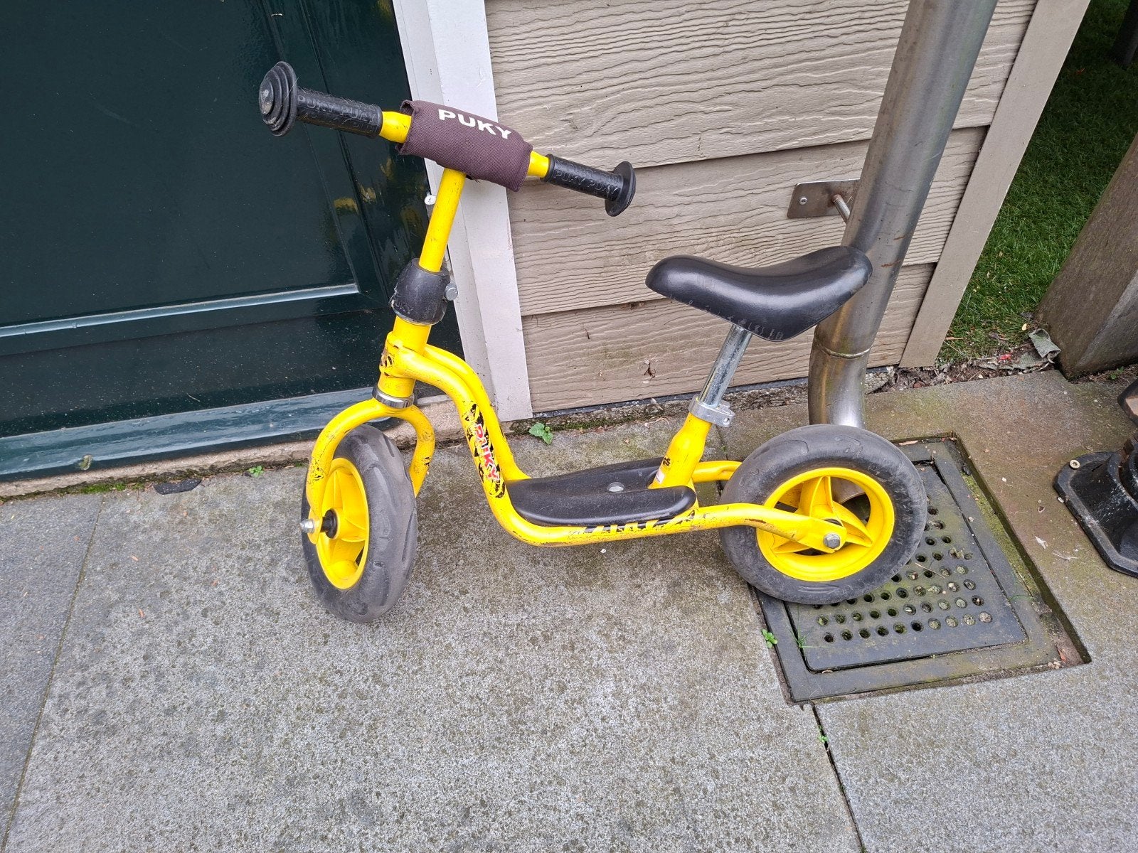 Puky loopfiets geel oerdegelijk, Ophalen, Gebruikt, Minder dan 16 inch, Puky