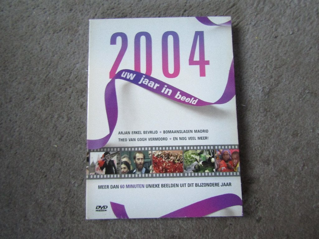 DVD: Uw jaar in beeld 2004, Gebruikt, Alle leeftijden, Politiek of Geschiedenis, Ophalen of Verzenden