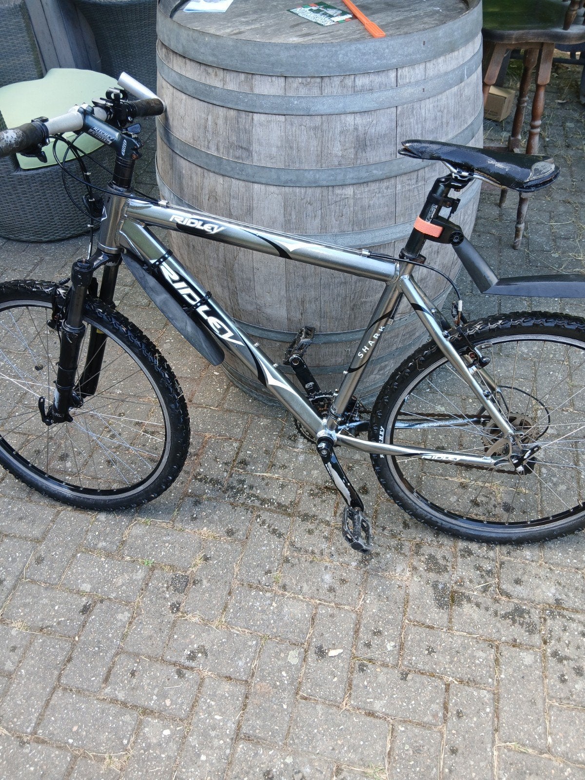 Ridley Shark Mountainbike - Shimano Deore XT, Gebruikt, Hardtail, 53 tot 57 cm, Ophalen