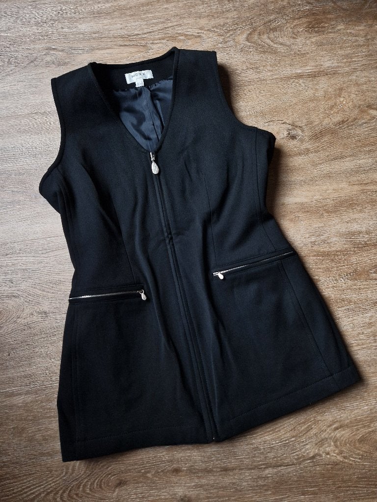 Zwarte gilet / hesje / mouwloos jasje van Mexx NIEUW Maat 36, Mexx, Zwart, Nieuw, Ophalen of Verzenden