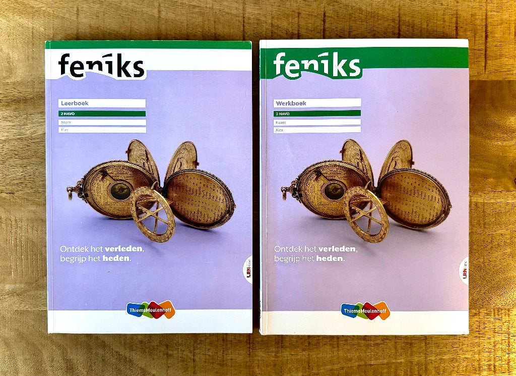 Feniks Geschiedenis 2 HAVO Leerboek en Werkboek. 3e Druk., Geschiedenis, Ophalen of Verzenden, Zo goed als nieuw, HAVO