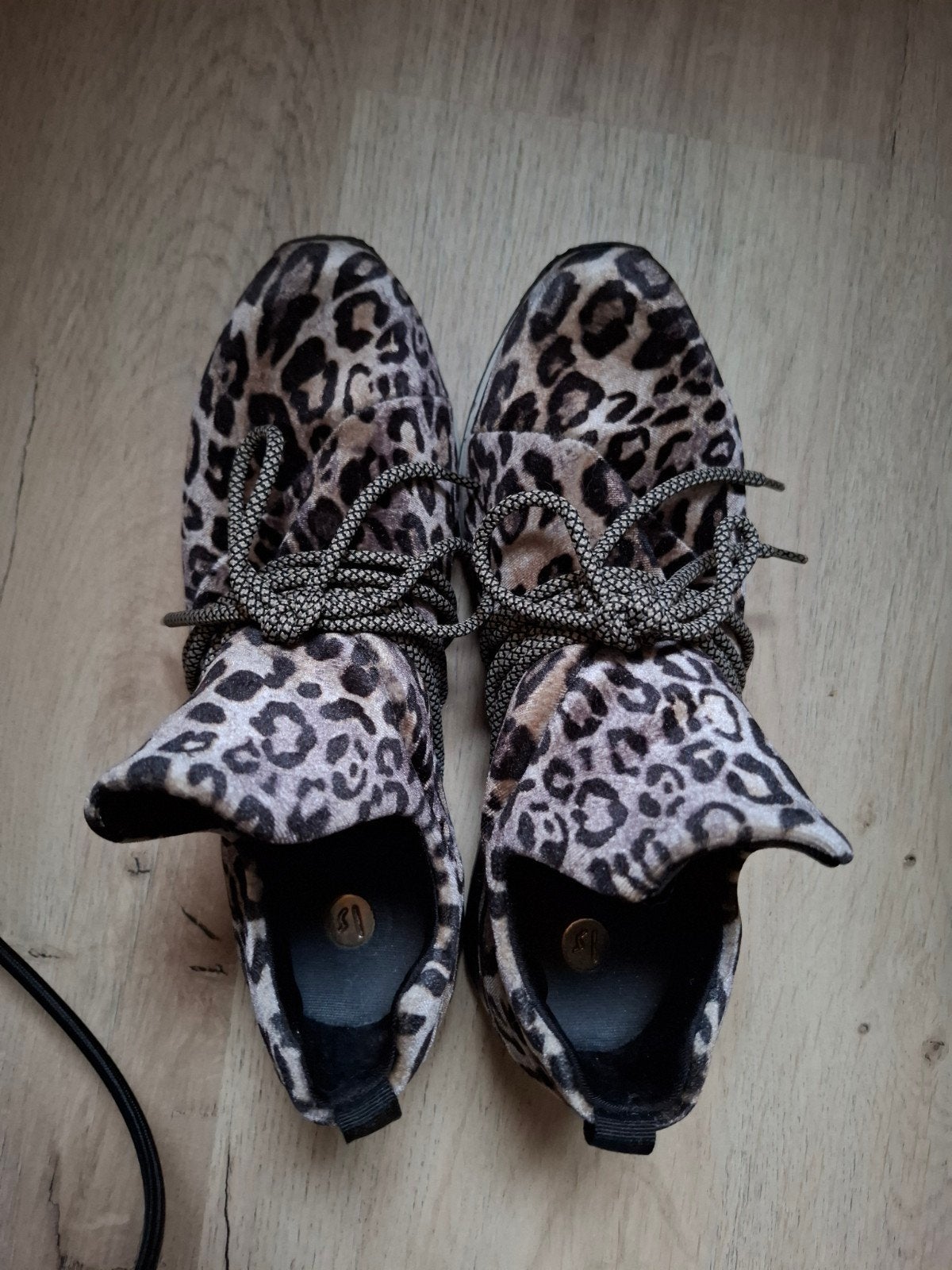 Super mooie La Strada sneakers maat 40 - Leopard Velvet, Ophalen of Verzenden